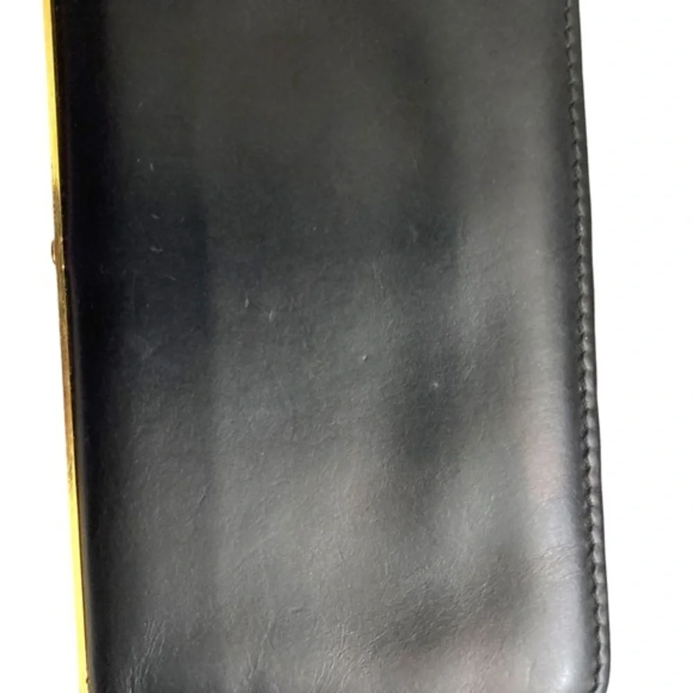 Sophia hulme black leather wallet